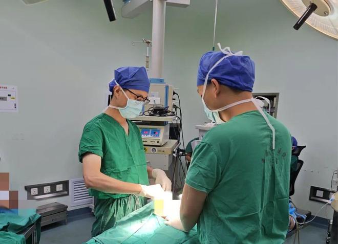 【技术特色】单县中心医院痔疮无创技术：聚多卡醇泡沫硬化剂注射